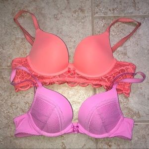 Aerie “Brooke” bra bundle size 32A